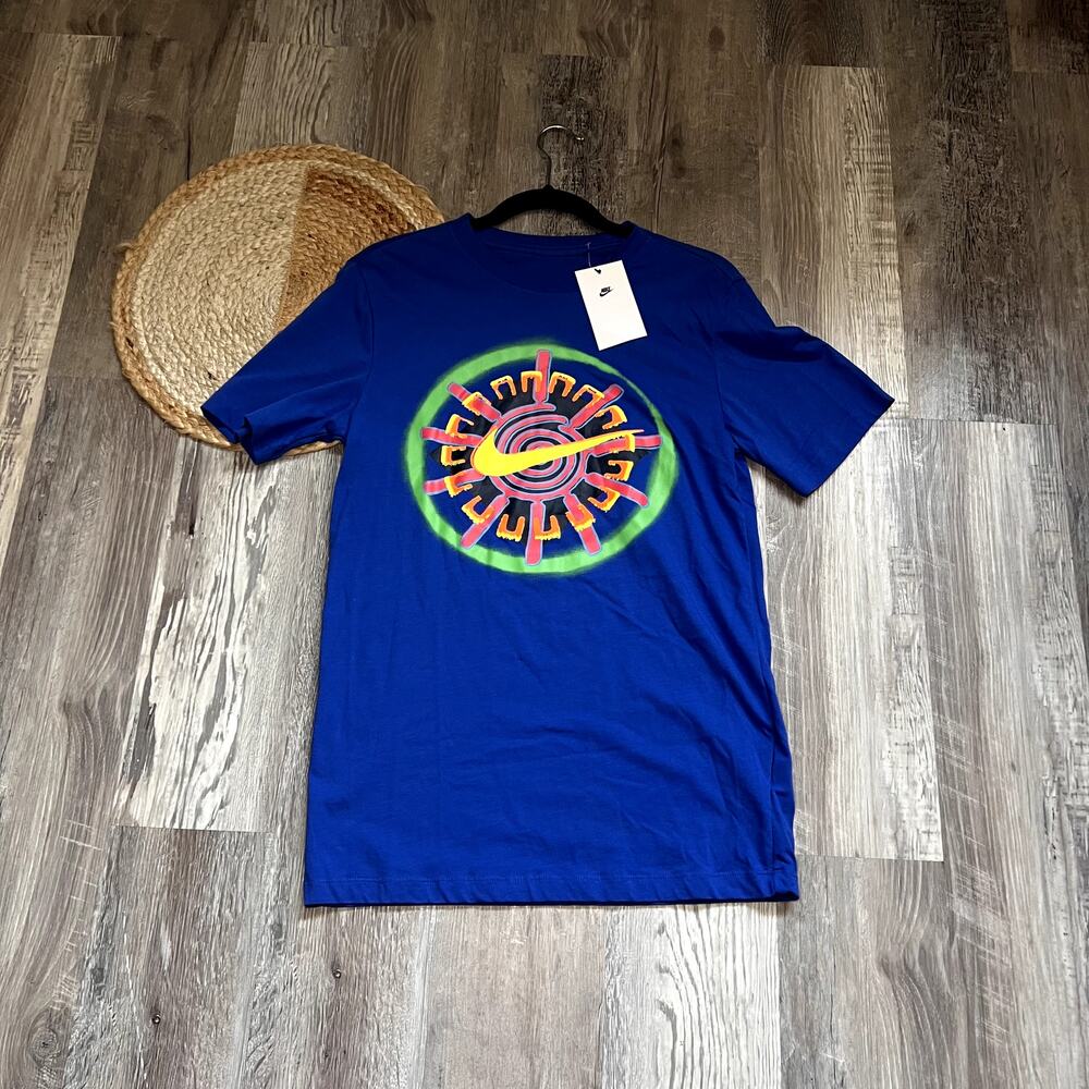 NIKE Sportswear Festival Game Royal Graphic T-shirt NWT